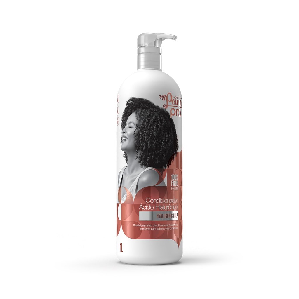 Imagem Condicionador Ácido Hialurônico Soul Power PRO - Nutre, Hidrata e Repõe Massa - 1L
