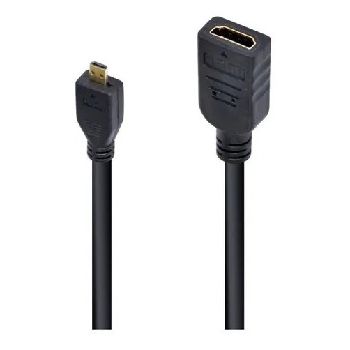 Cabo Adaptador Micro Hdmi Para Hdmi Femea -1080p