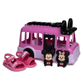 Sandália Infantil Grendene Disney Baby Minnie Rosa/Branco em Oferta na Shopee