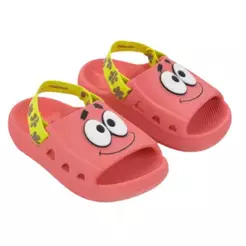 Chinelo Slide Grendene Bebê Esponja Funny - Infantil