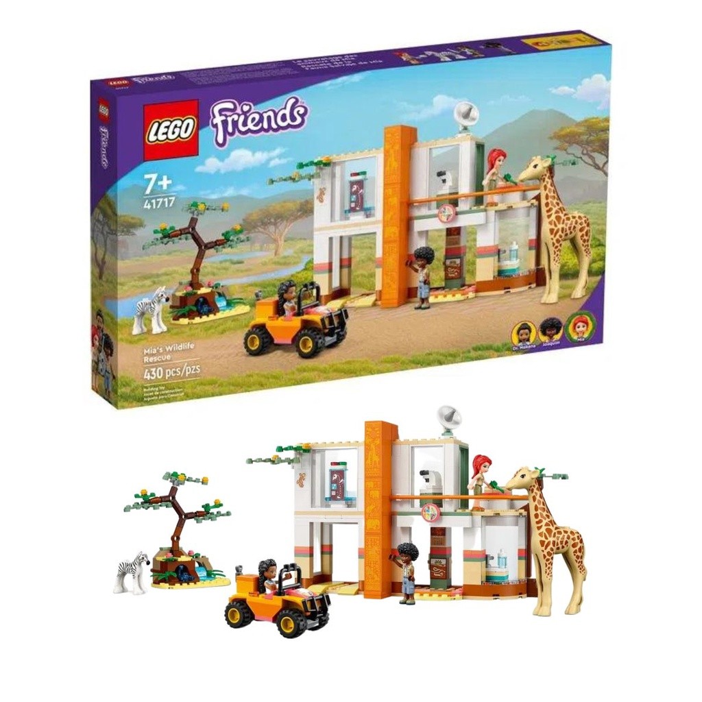 Lego Resgate De Animais Selvagens Da Mia 430 Peças - 41717