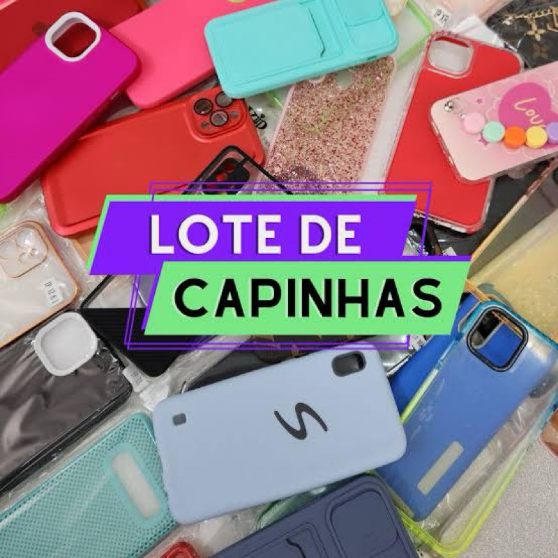 kit 400 capas celular por 240 oferta de lançamento