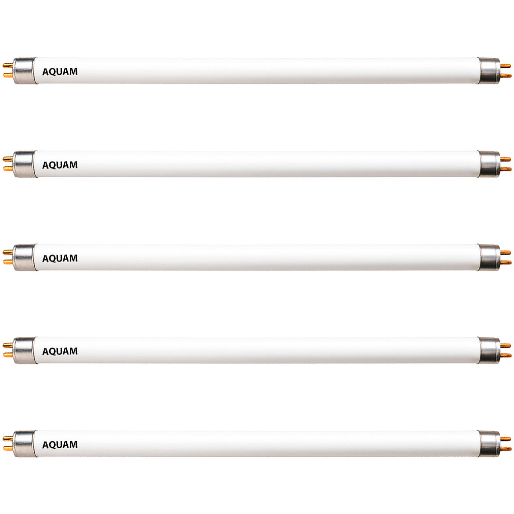 kit 5 Lâmpada actínica UV-A 8W T5 UV aquário marinho crescimento de corais armadilha mata inseto
