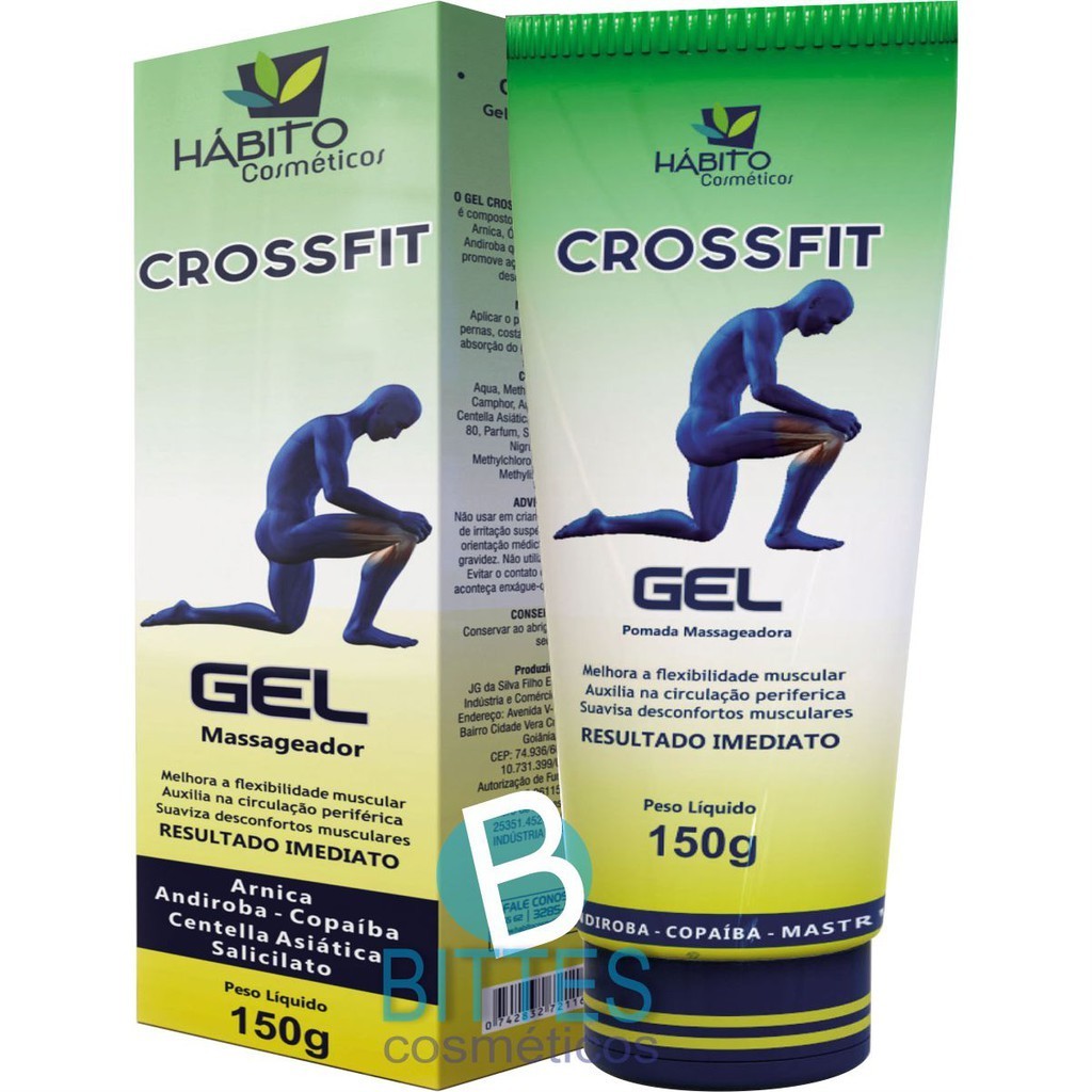 Gel Massageador Crossfit Hábito Cosméticos