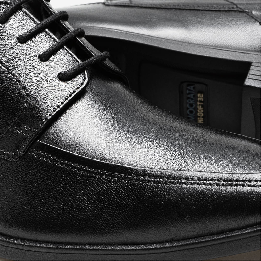 Detalhes do Sapato Metropolitan Pointer Hi-Soft 32 Preto