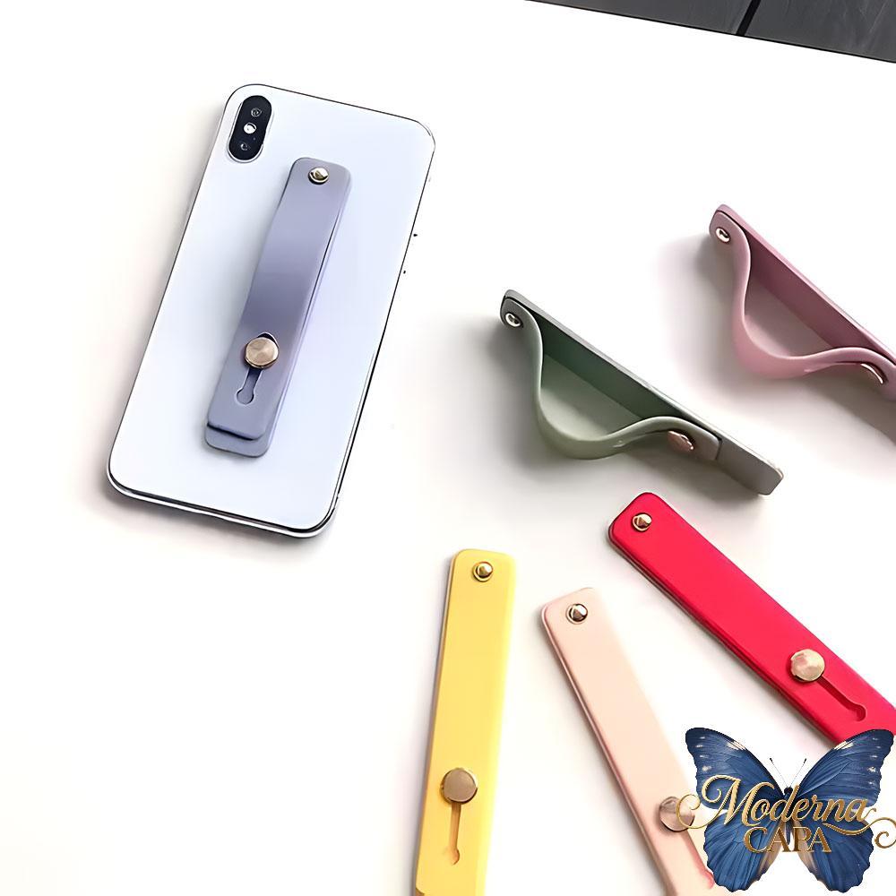 Suporte De Pulseira Para Capa De Celular Móvel De Volta Adesivos Suporte Multifuncional Silicone Push Pull em Oferta na Shopee
