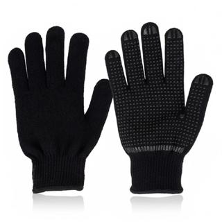 Pares De Luvas Segurança Tricotada Preta Leve Com Pigmento em Oferta na Shopee