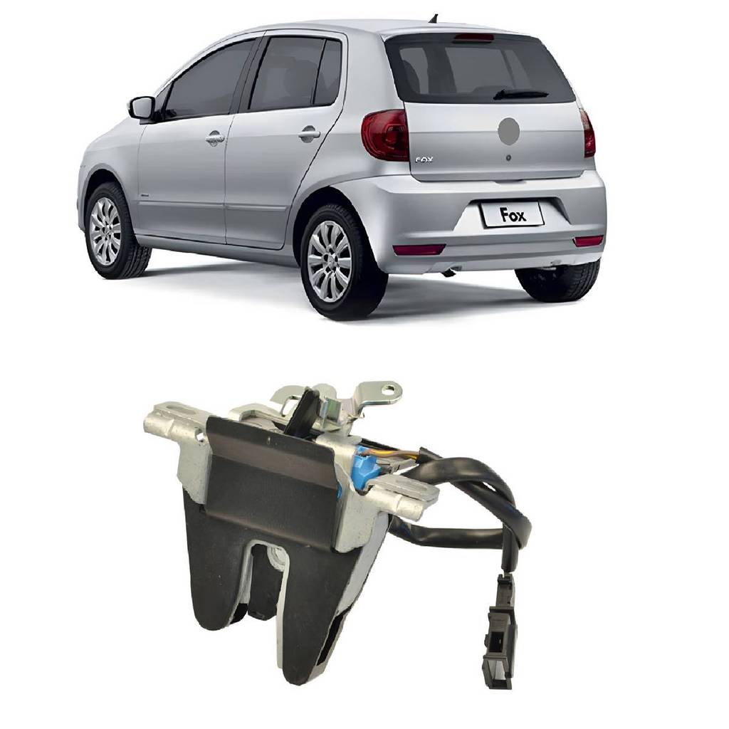 Fechadura Do Porta Malas Eletrica Fox 2009 2010 2011 A 2014 Crossfox 2009 a 2014