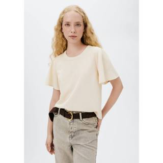 Blusa Feminina Manga Godê Com Linho em Oferta na Shopee