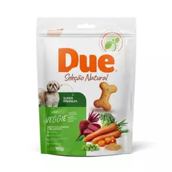 Biscoito Due Seleção Natural Veggie Para Cães Adultos 350g