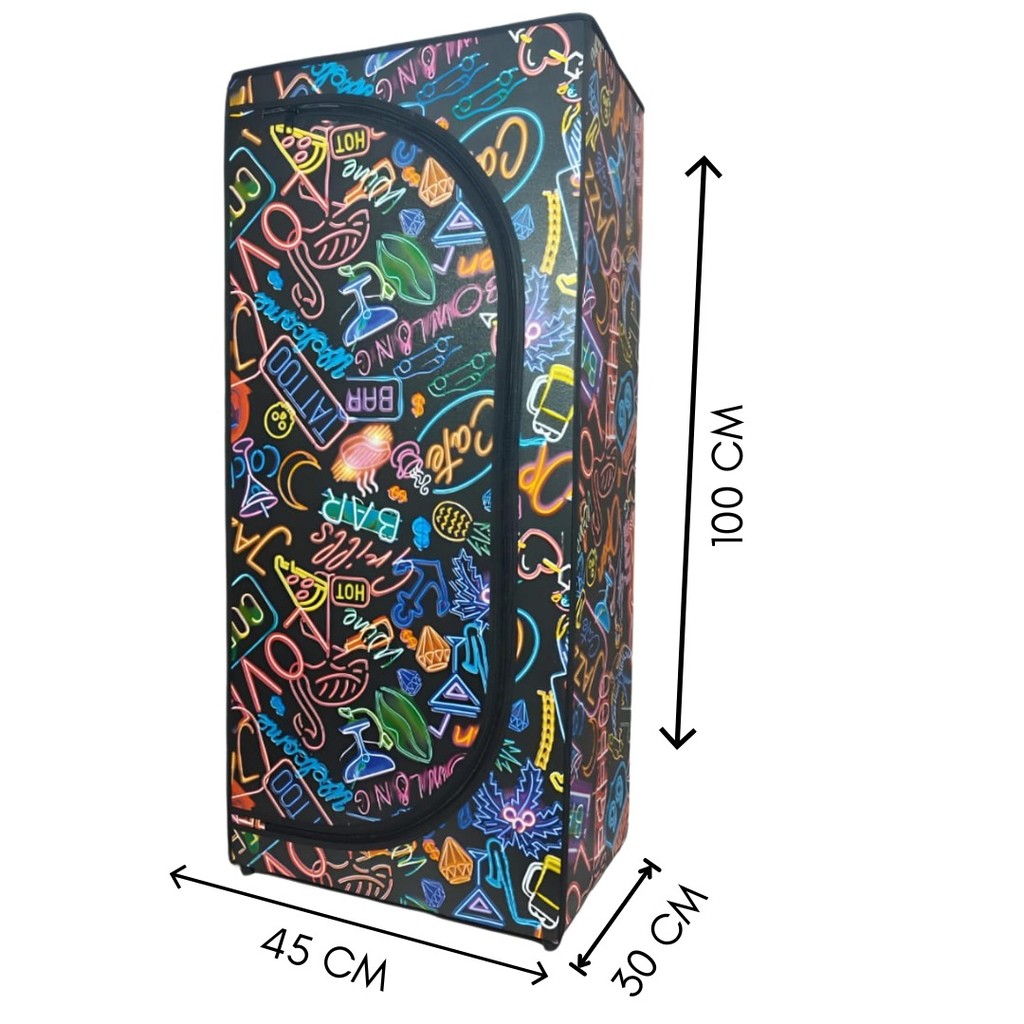 Sapateira Pratica Zíper Quarto Media Organizador Com Ziper