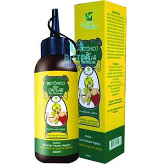 Óleo Fortificante Biotônico Capilar Auxilia no Crescimento Hábito Cosméticos em Oferta na Shopee