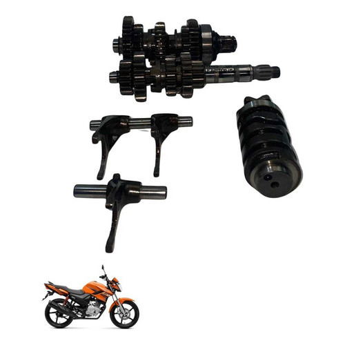 Caixa Macha Cambio Yamaha Factor Fazer 150 Original   -2855