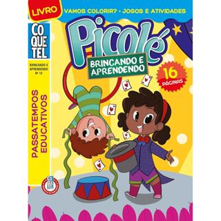 Livro Coquetel Brincando Aprendendo 12 | Passatempos Educativos em Oferta na Shopee