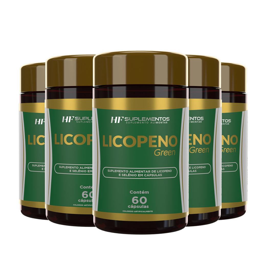 5X LICOPENO 8MG+SELENIO 500MG HF SUPLEMENTS 60CAPS