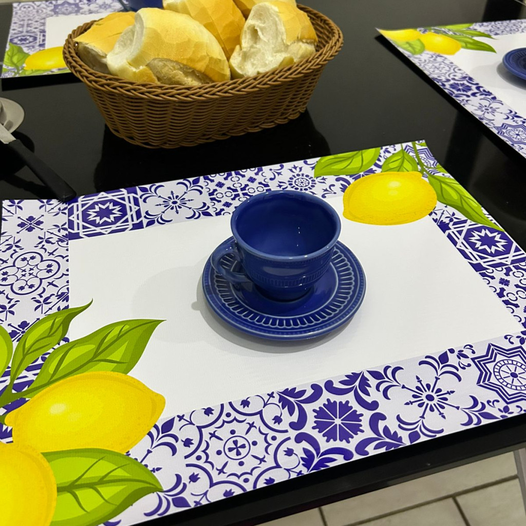 Jogo Americano Mesa Posta Souplast supla Cozinha Mesa de Jantar