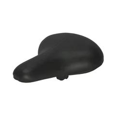Selim Banco Bike Sueco 02 Molas PU Com carrinho Preto Confortavel MTB