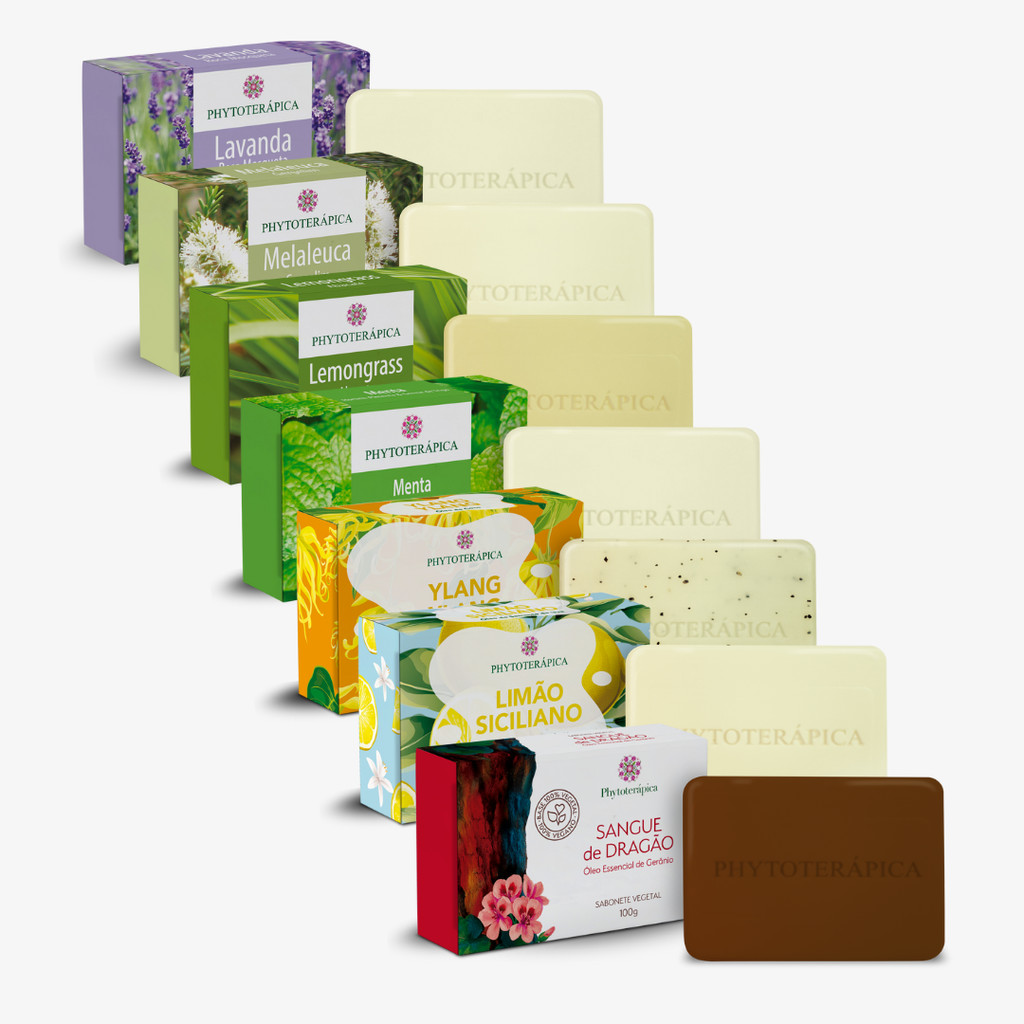 Kit 7 Sabonetes Vegetais Phytoterápica - 100g em Oferta na Shopee