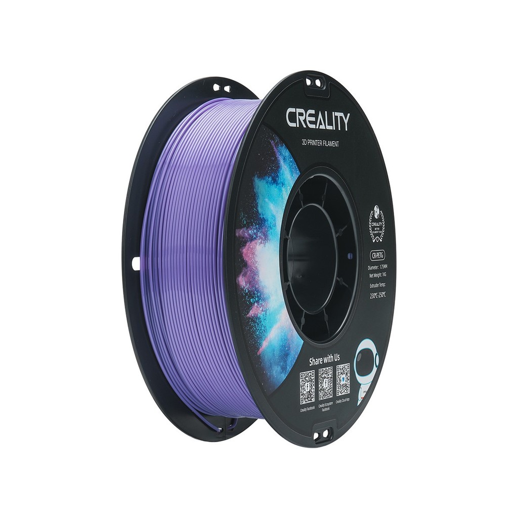 Filamento Creality Cr-petg 1.75mm 1kg Purple Roxo Importado