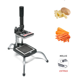 Picador Cortador Fatiador de Legumes Profissional Pequeno Batata Palito Legumes Frutas Restaurantes em Oferta na Shopee