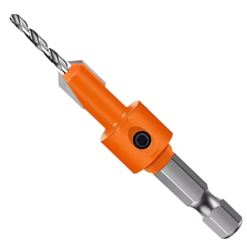 Broca com Escareador 2.8mm x 8mm Encaixe 1/4 Rebaixo Madeira em Oferta na Shopee