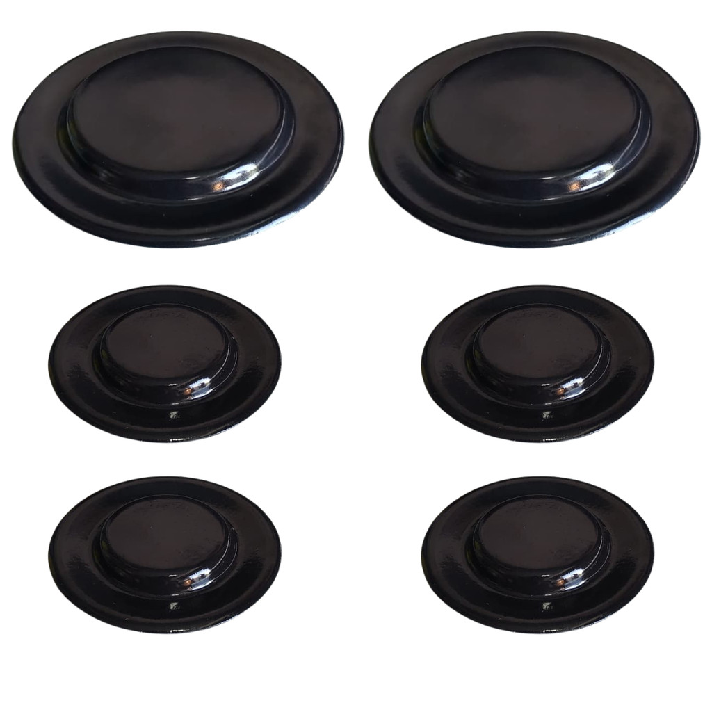 Kit chapeu 6 Tampinhas Fogao Brastemp Clean Ative Bfs6 Espalhador