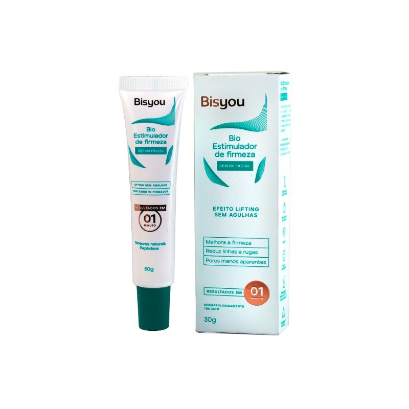 Kit 2 Bioestimulador Firmador Com Efeito Lifting Sem Agulhas , Instantâneo E Tratamento 30g-Soro-Bisyou