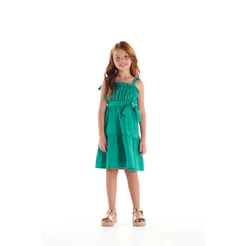 Vestido Infantil em Tricoline Quimby