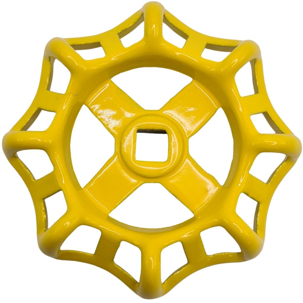 Volante Amarelo Deca Registro Gaveta Bruto 1502B Fase I Antigo 1" - 4464044