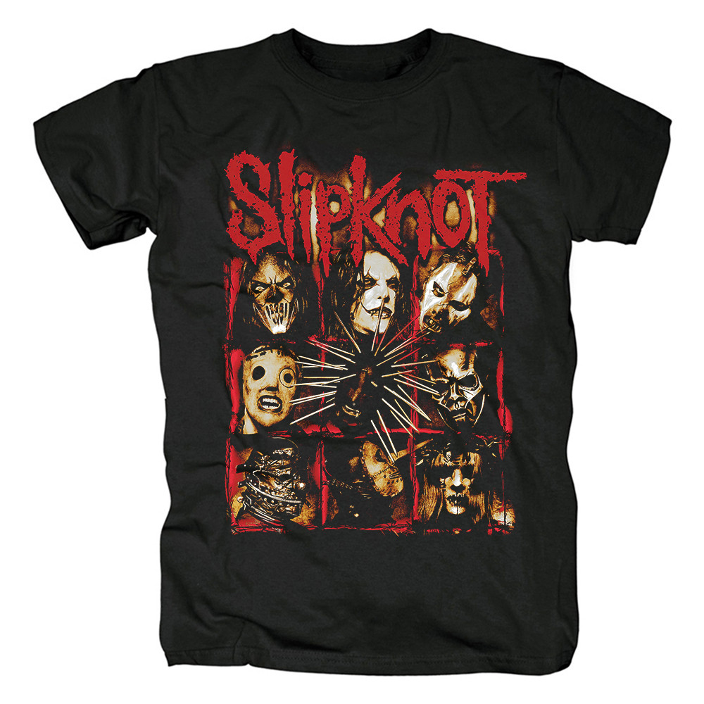 Music Soul Camiseta Unissex Slipknot Dirty Framed Metal Pesado Estampada Preta Confortável Estilosa Divertida Concertos