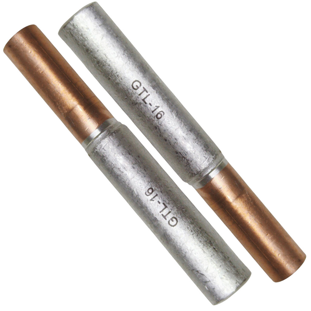 Kit 2 Luva de Emenda Bimetálica para Cabo Cobre 10mm e Alumínio de 16mm