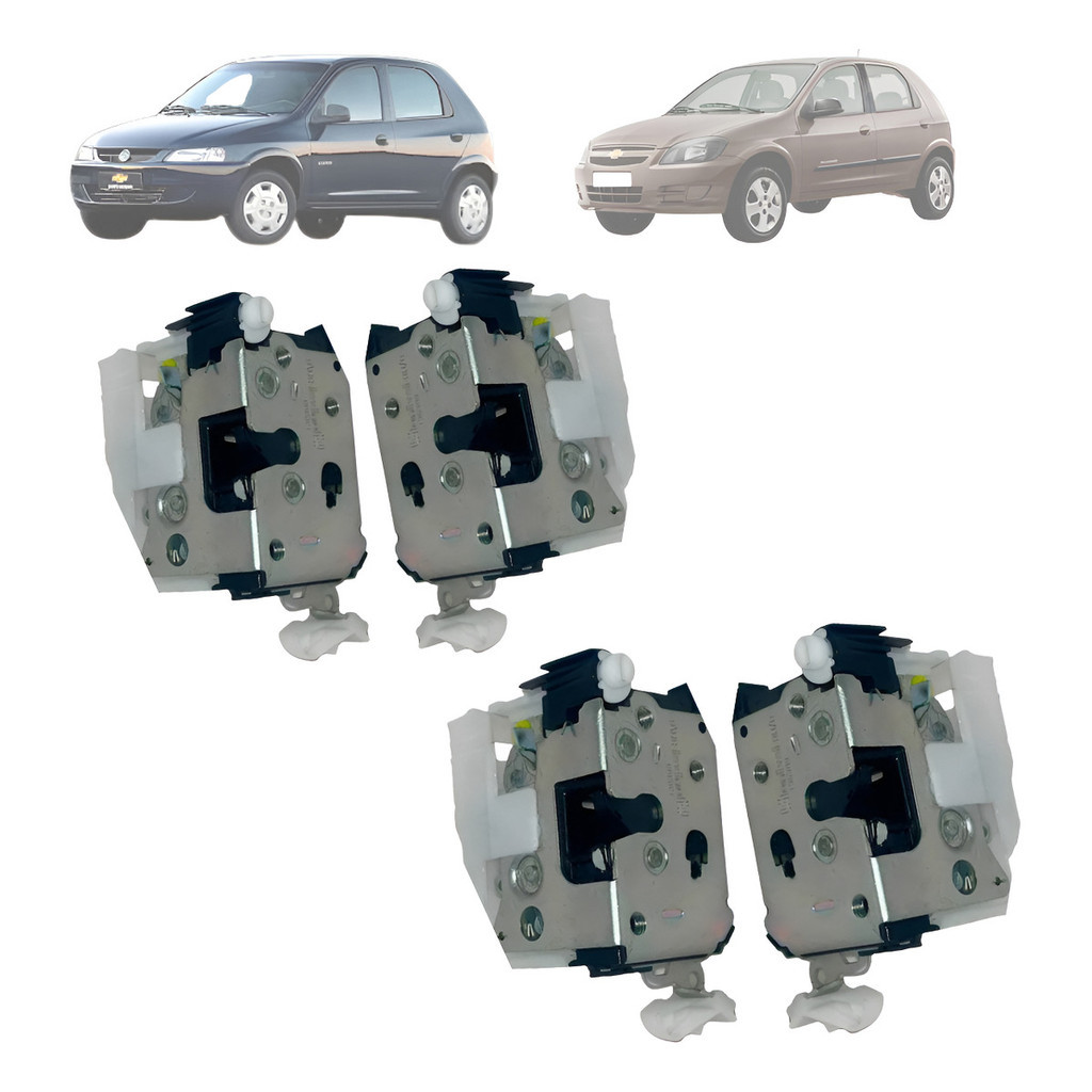 Kit Fechaduras Predisposta Elétricas Portas Prisma 2006 a 2012  e Celta 4 Portas  2000 2001 2002 2003 2004 2005 ate 2016 em Oferta na Shopee