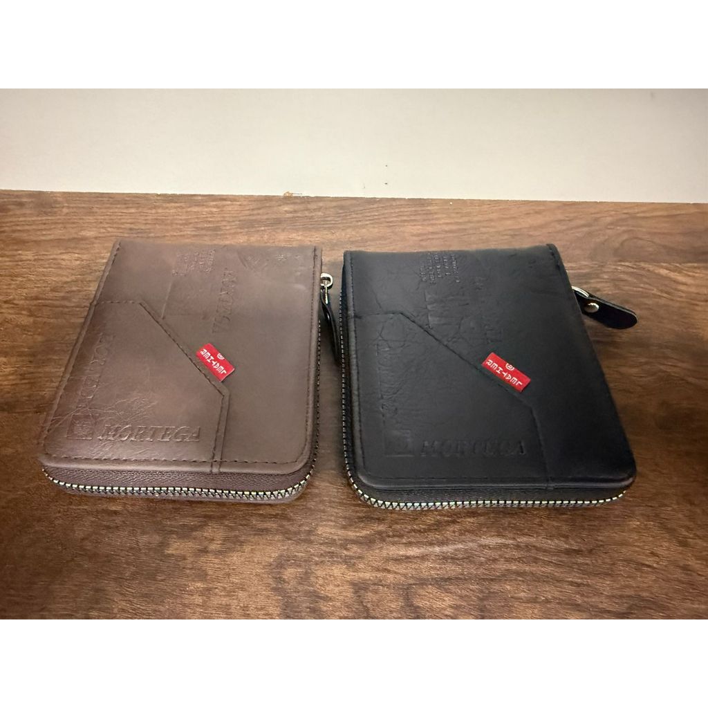 Carteira Masculina Com Zíper Prática Segura em Oferta na Shopee