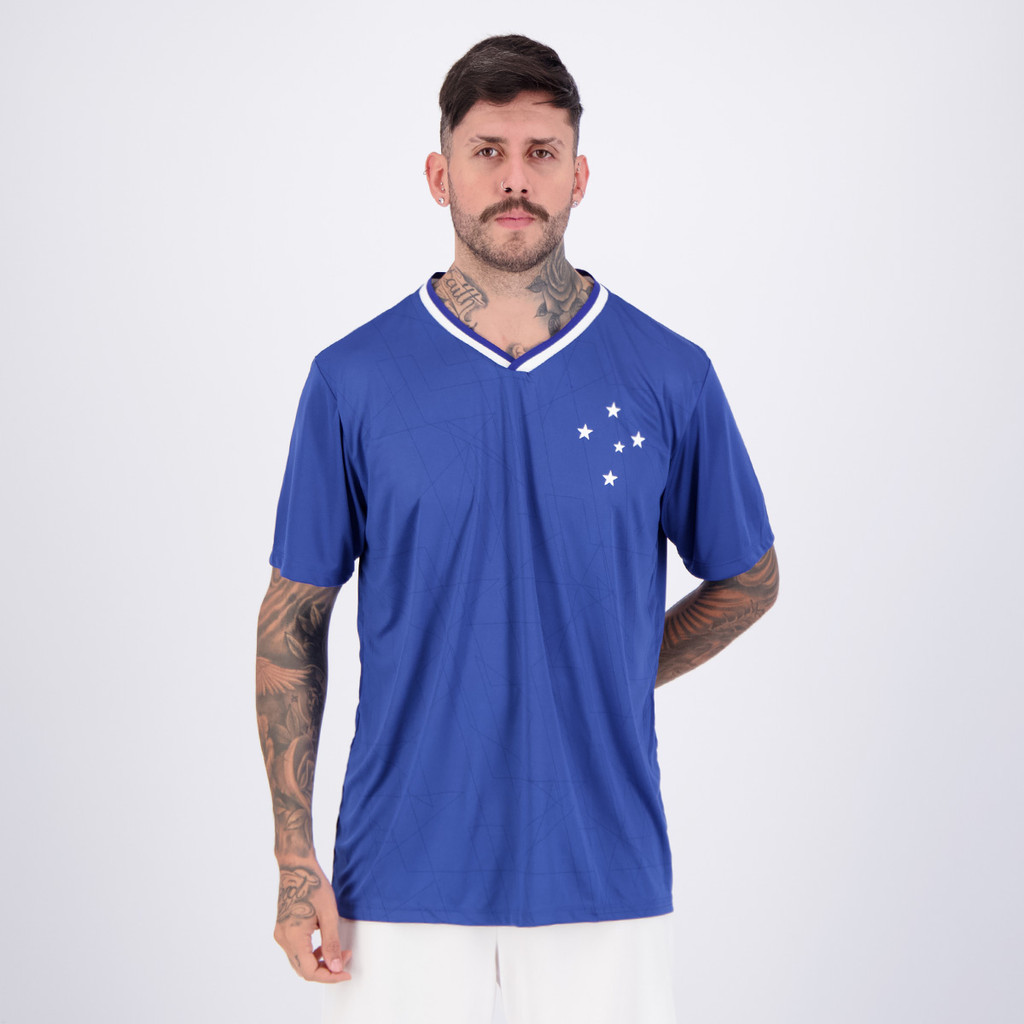 Camisa Cruzeiro Celeste Azul
