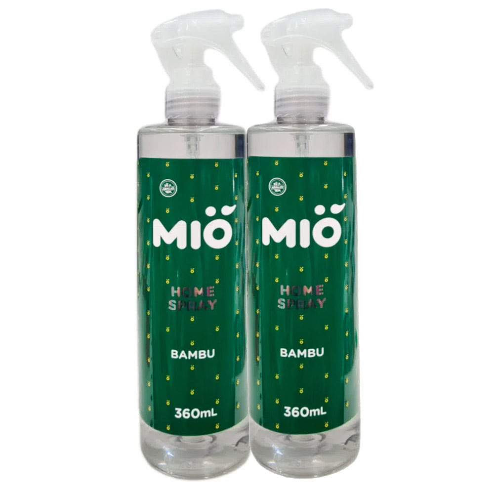Kit 2 Home Spray Mió Bambu 360ml em Oferta na Shopee