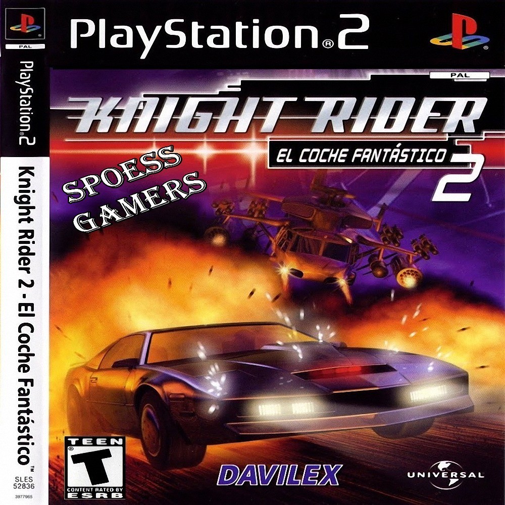 Jogo Ps 2 Knight Rider The Game 2  De Ps2 Super Maquina