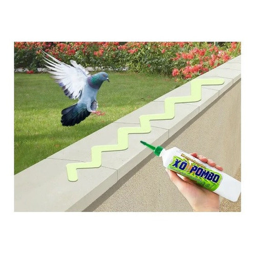 Xo Pombo Gel Repelente Pombos/morcegos/pardal, Bisnaga 250grs
