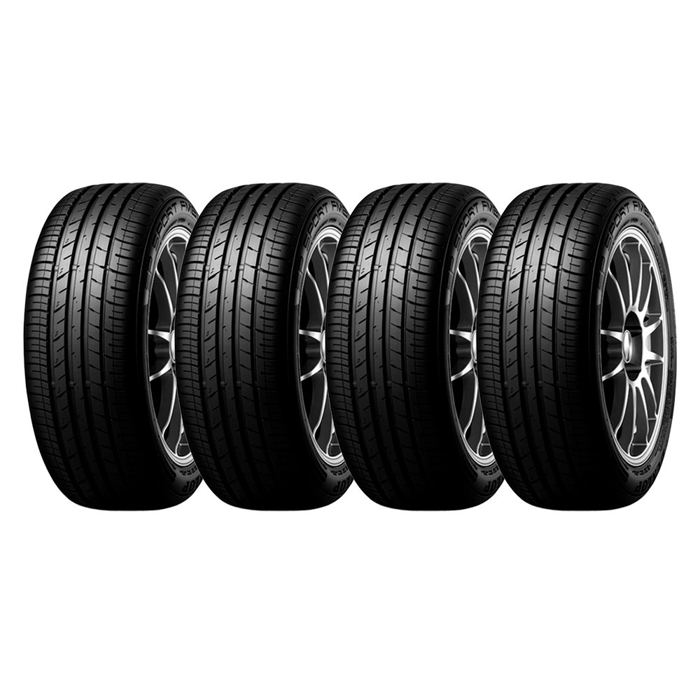 Kit 4 Pneus Dunlop 195/65R15 91H Sport FM800 Aro 15