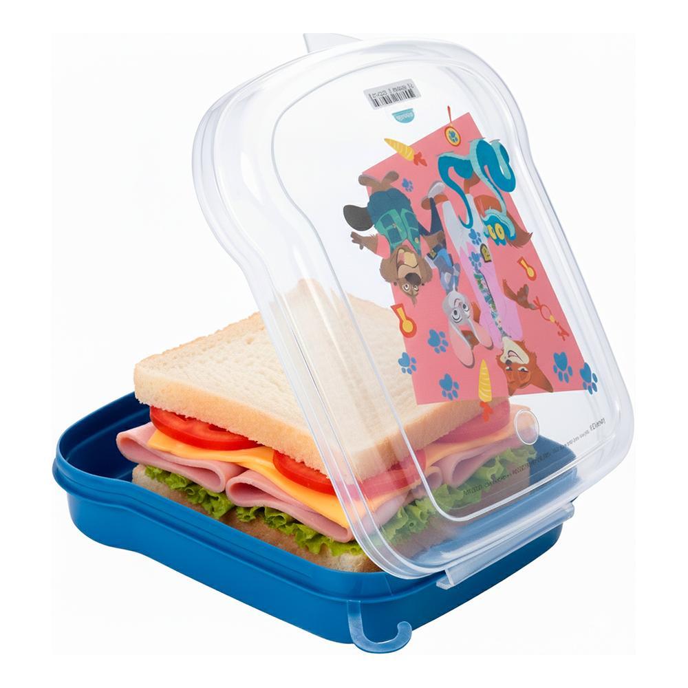 Sanduicheira Zootopia Lancheira Passeio Plasútil em Oferta na Shopee