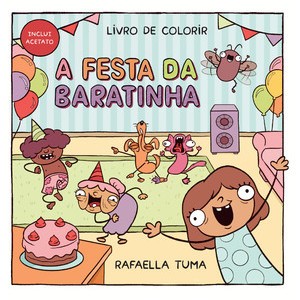A festa da Baratinha – Livro de colorir em Oferta na Shopee