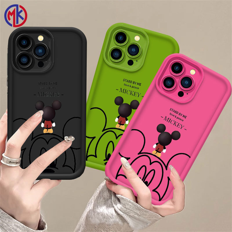 Capa Para Samsung A17 A07 A56 A36 A55 A54 A16 A15 A14 A05S A51 A52 A34 A35 A32 A13 SoftCase Grande Pequeno Mickey MKcase
