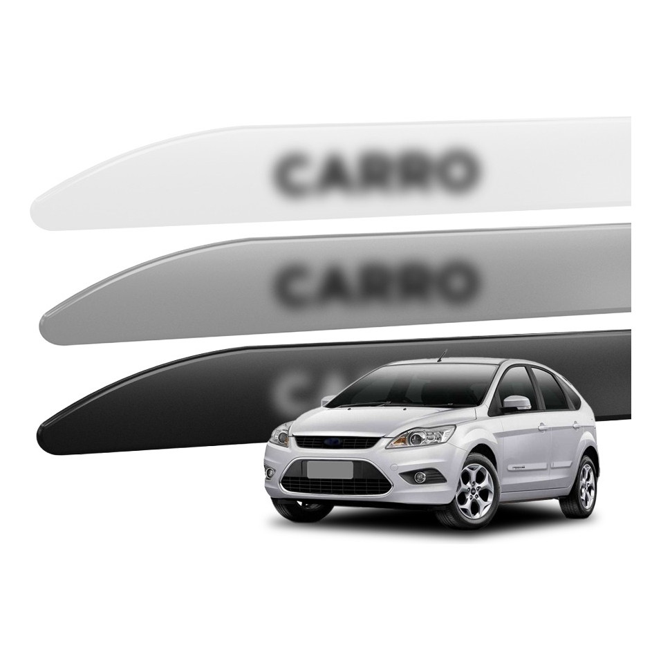Jogo Jogo De Friso Lateral Pintado Focus 2009 2010 2011 2012