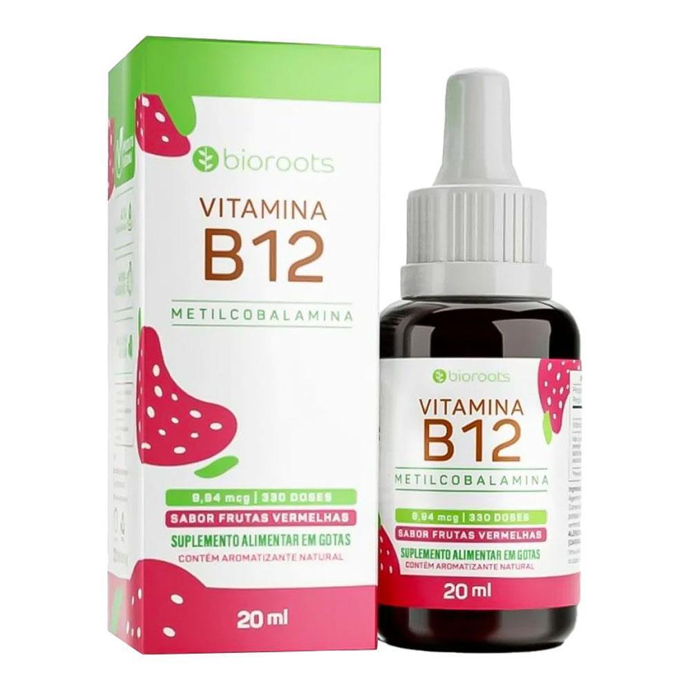 VITAMINA B12 GOTAS BIOROOTS COM 20 ML