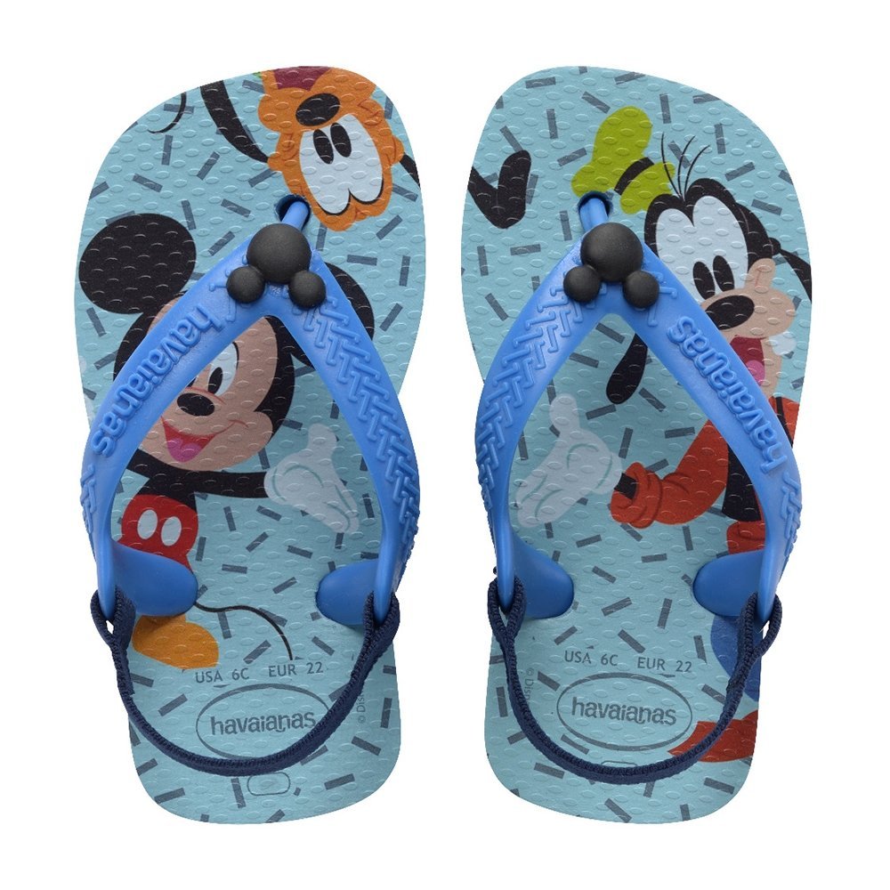 Havaianas Baby Disney Classic Azul Brilhante