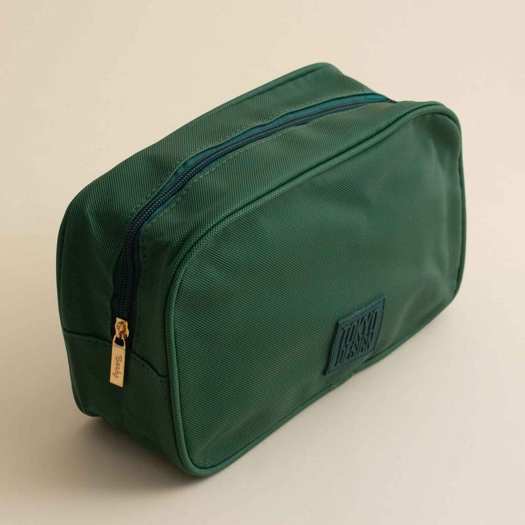 Necessaire Organizadora Estojo Lisa Verde Militar  -