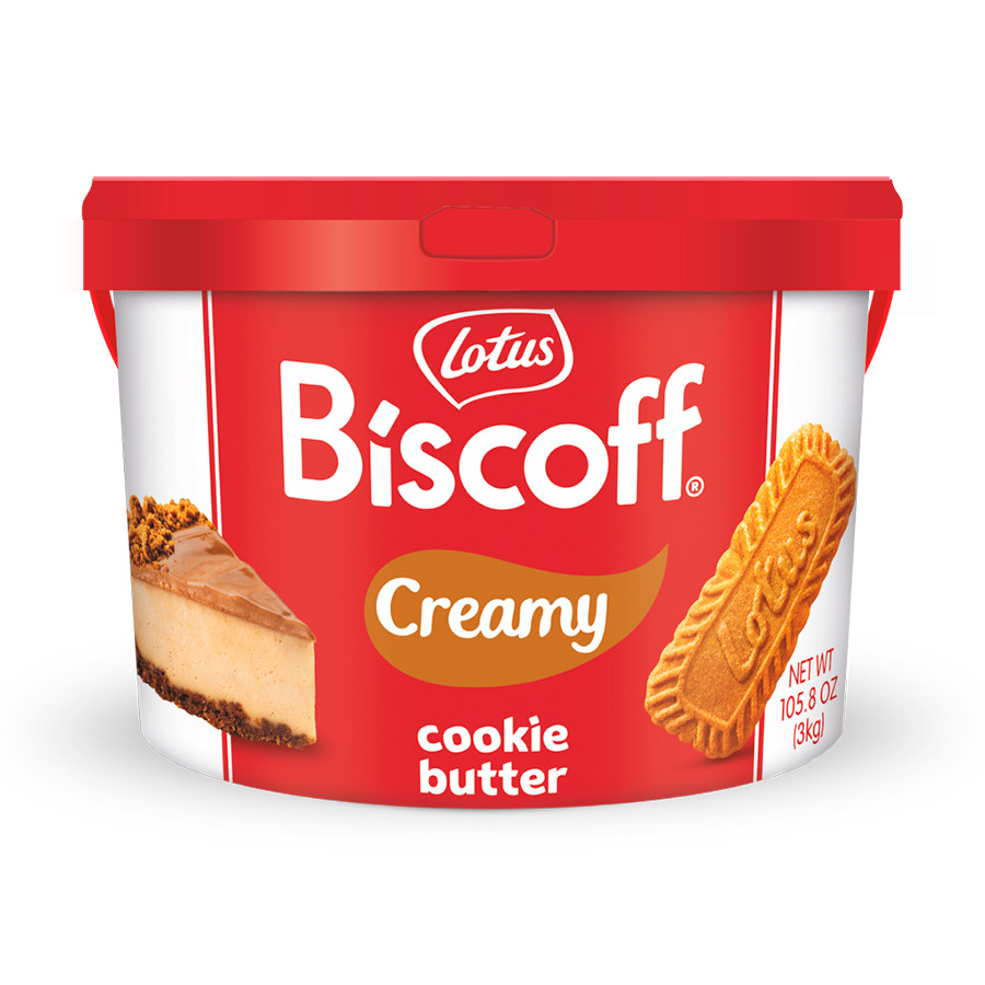Pasta de Biscoito Belga Biscoff Spread Creamy 3kg BEL LOTUS