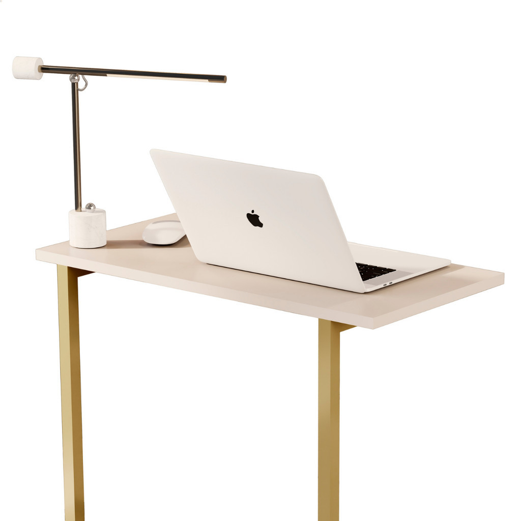 Mesa Lateral De Apoio Sofá - Notebook Para Sala e Quarto em MDP THOR - Cores