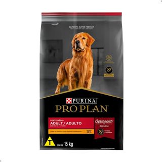 Ração Pro Plan 15Kg Alimento Super Premium Cães Adultos Porte Médio Sabor Frango Purina Cachorro em Oferta na Shopee