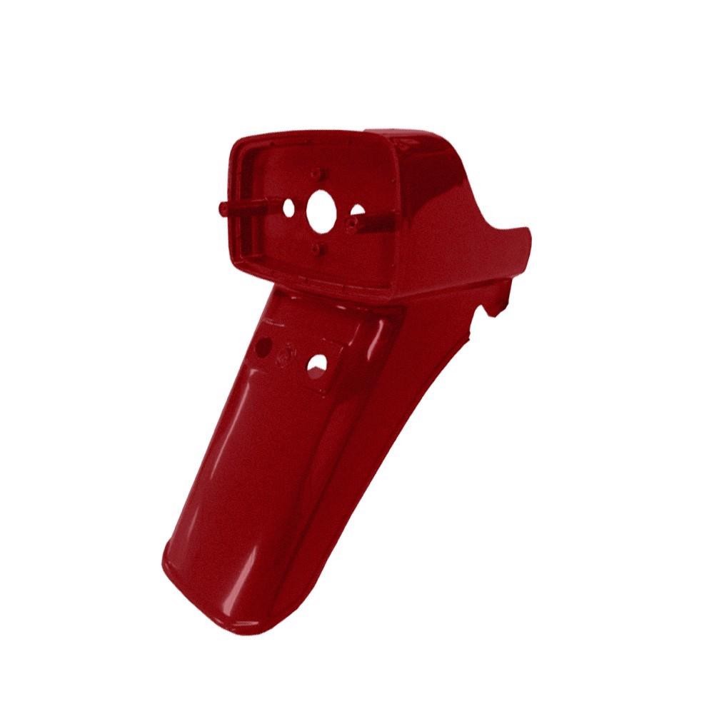 PARALAMA TRASEIRO CG 125 83/85 VERMELHO