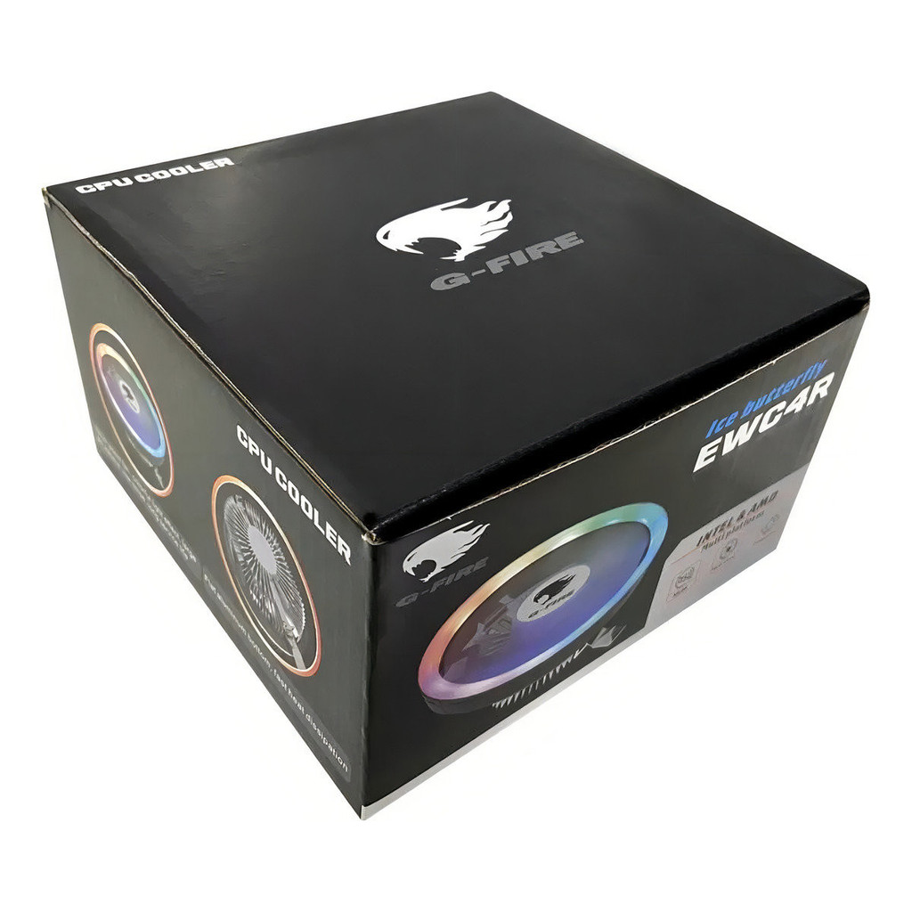 Cooler Para Processador PIXXO G-Fire EWC4R RGB – Intel/AMD